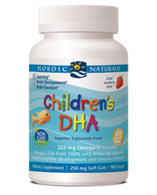 Load image into Gallery viewer, Nordic Natural&#39;s Children&#39;s DHA 180&#39;s
