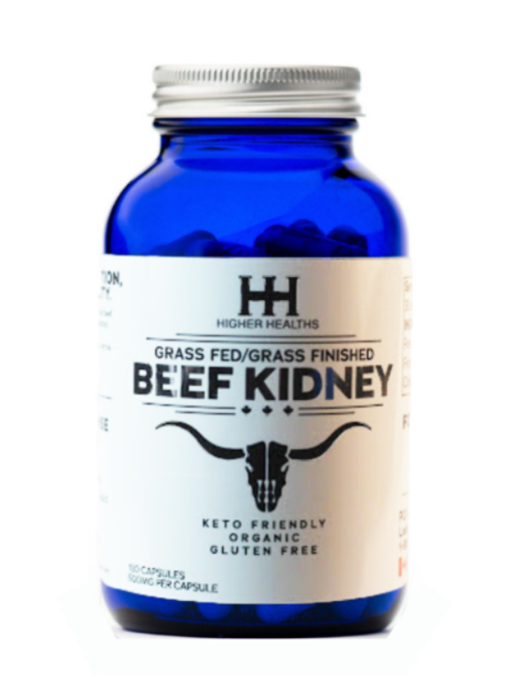 Higher Healths Beef Kidney 180 capsules