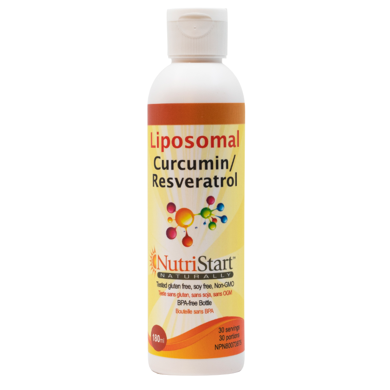 NutriStart Liposomal Curcumin/Resveratrol 180ml