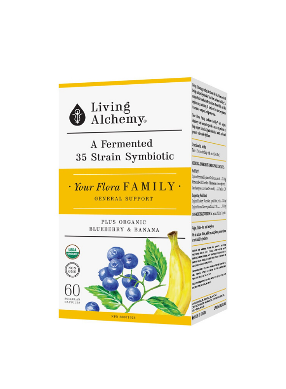 Living Alchemy Your Flora Family 60's