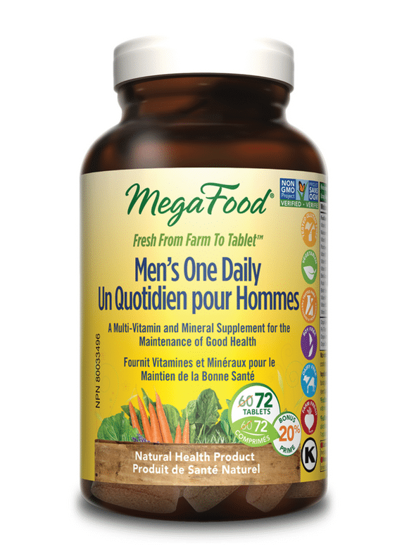 MegaFood Men's One Daily 72 Tabs