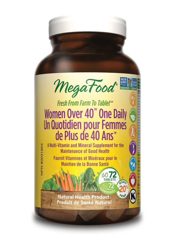 MegaFood Women Over 40™ One Daily 72 Tabs