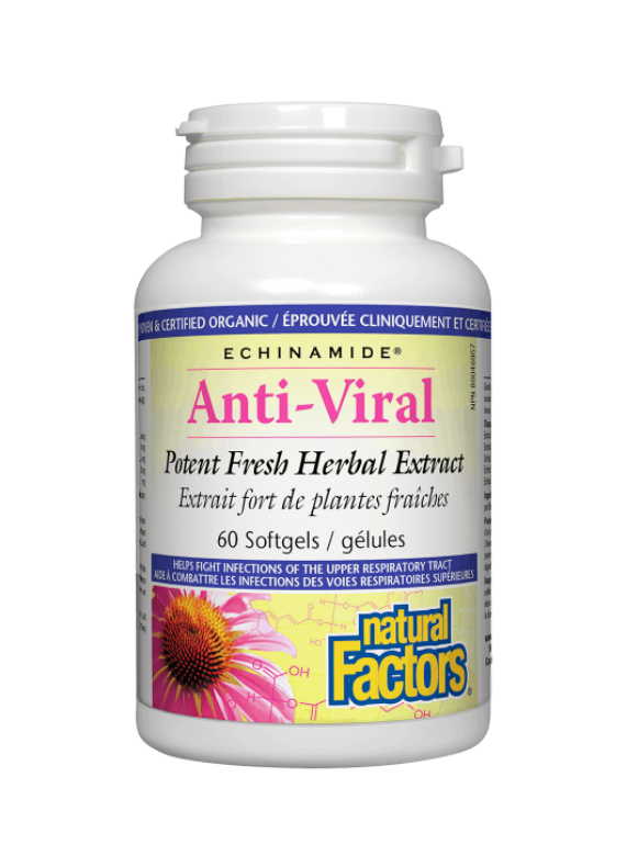 Natural Factors Anti-Viral Fresh Herb Extract 60 Softgels
