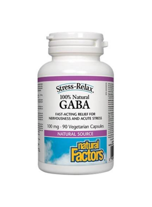 Natural Factors GABA 100mg 90vcaps