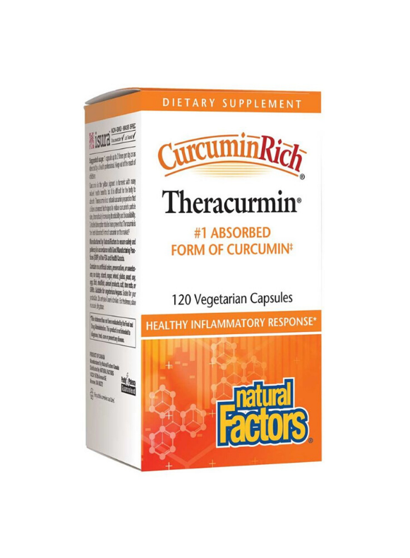Natural Factors CurcuminRich Theracurmin 120s