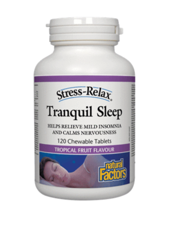 Natural Factors Tranquil Sleep 120 chewables