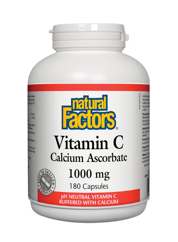 Natural Factors Vitamin C 1000mg 180 caps