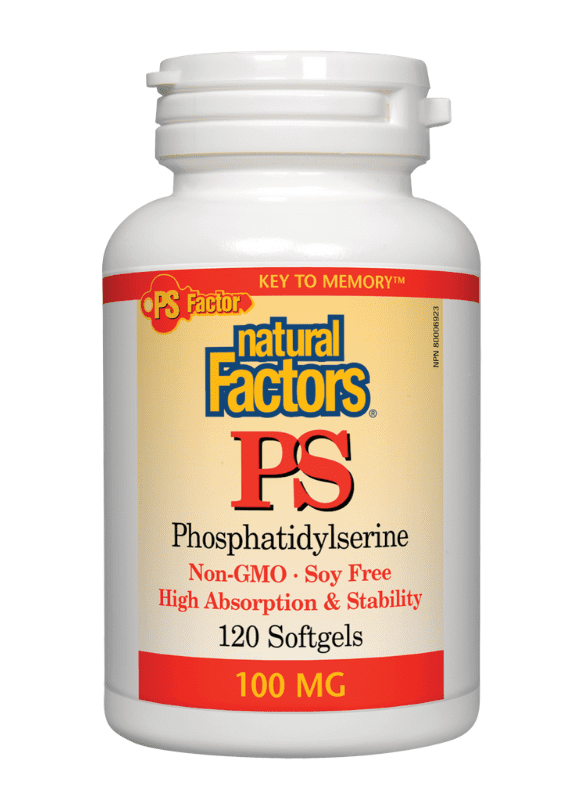 Natural Factors PS Phosphatidylserine 100mg 120's