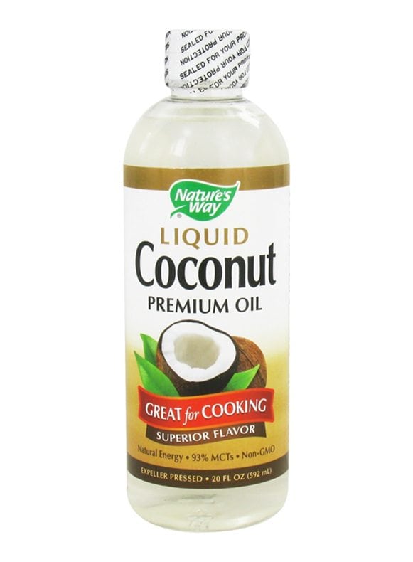 Natures Way Liquid Coconut Oil 600ml