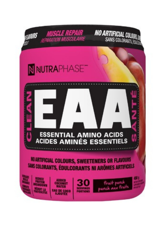 NutraPhase Clean EAA Fruit Punch 450g
