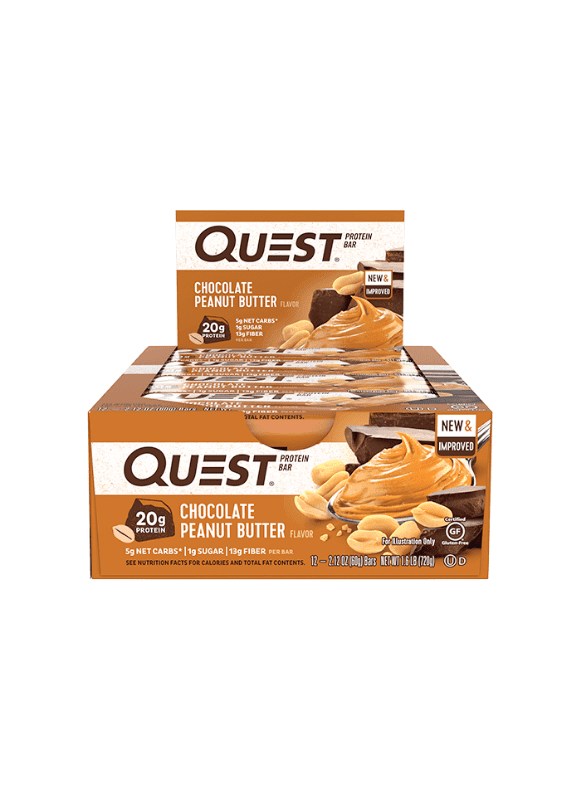 Quest Bars Chocolate Peanut Butter Case