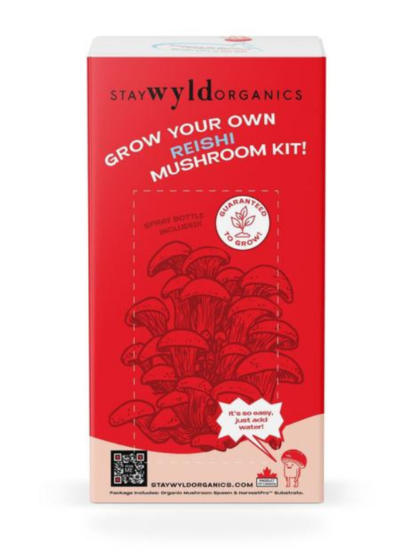 Stay Wyld Organics Reishi Mushroom Kit