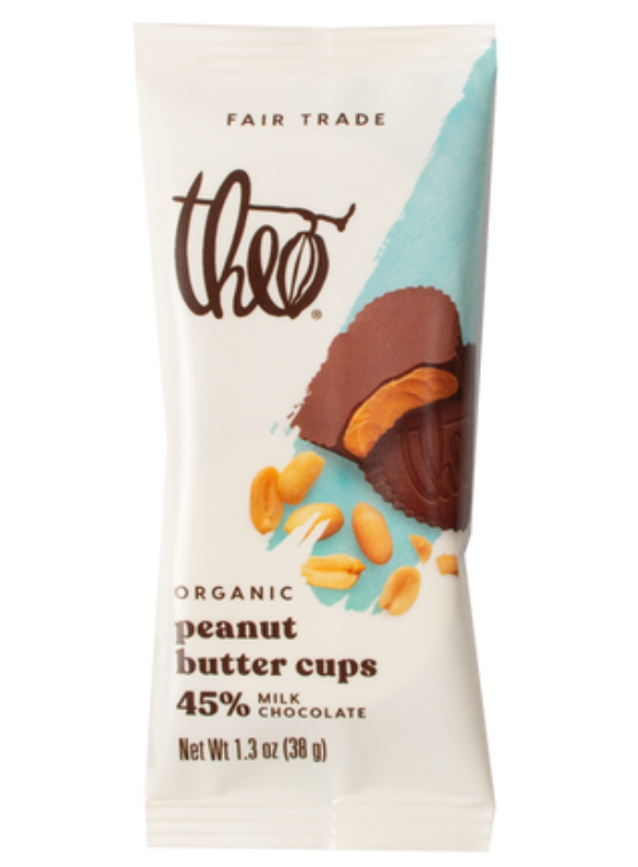 Theo Peanut Butter Cups 38g (2 pieces)