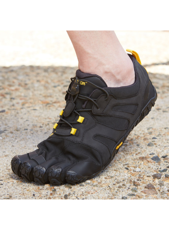 Vibram Fivefingers V Trail 2.0 Women s Black Yellow Health Essentials