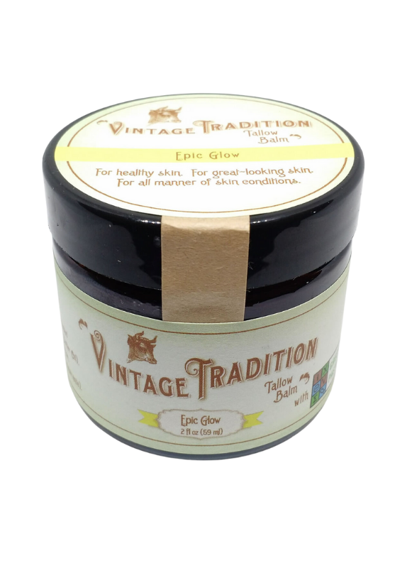 Vintage Tradition Epic Glow Tallow Balm with Green Pasture™ Oils 59 ml