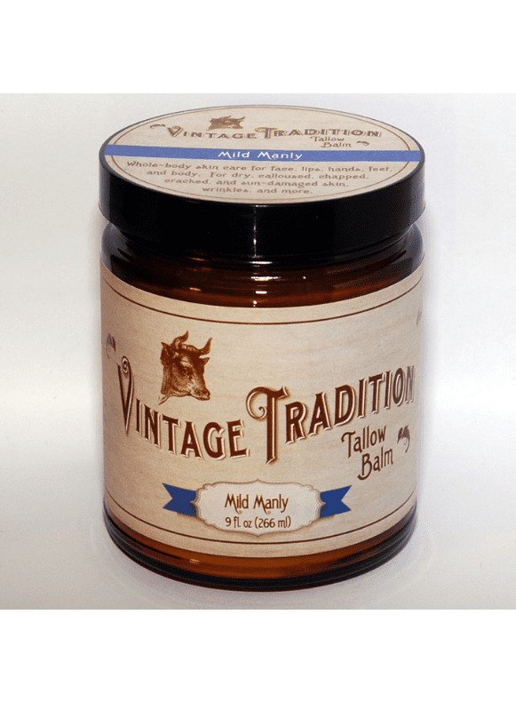 Vintage Tradition Mild Manly Tallow Balm 266ml