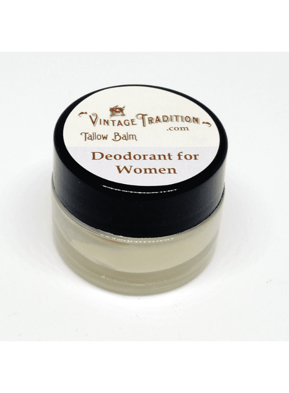 Vintage Tradition Natural Deodorant Tallow Balm for Women 7ml