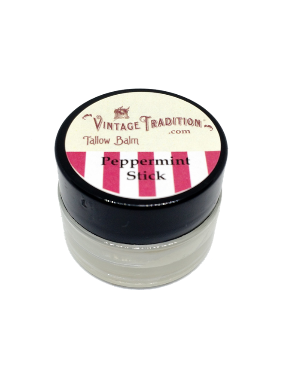 Vintage Tradition Peppermint Stick Tallow Balm 7ml