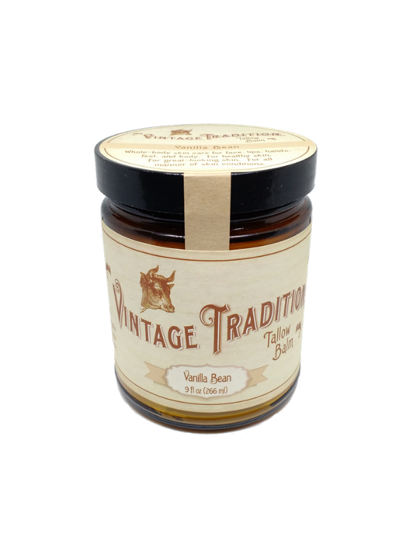 Vintage Tradition Vanilla Bean Tallow Balm 266ml