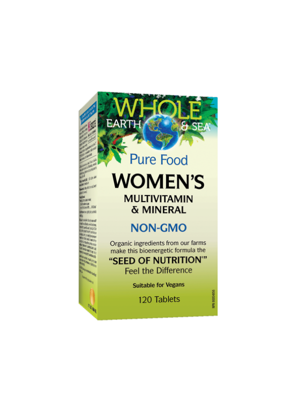 Whole Earth & Sea Women's Multivitamin and Mineral 120 tablets