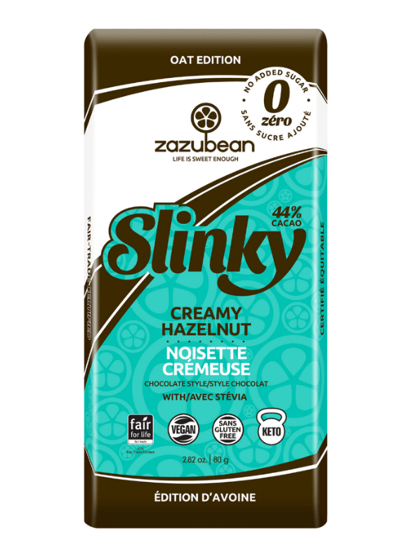 Zazubean Slinky Creamy Hazelnut 80g