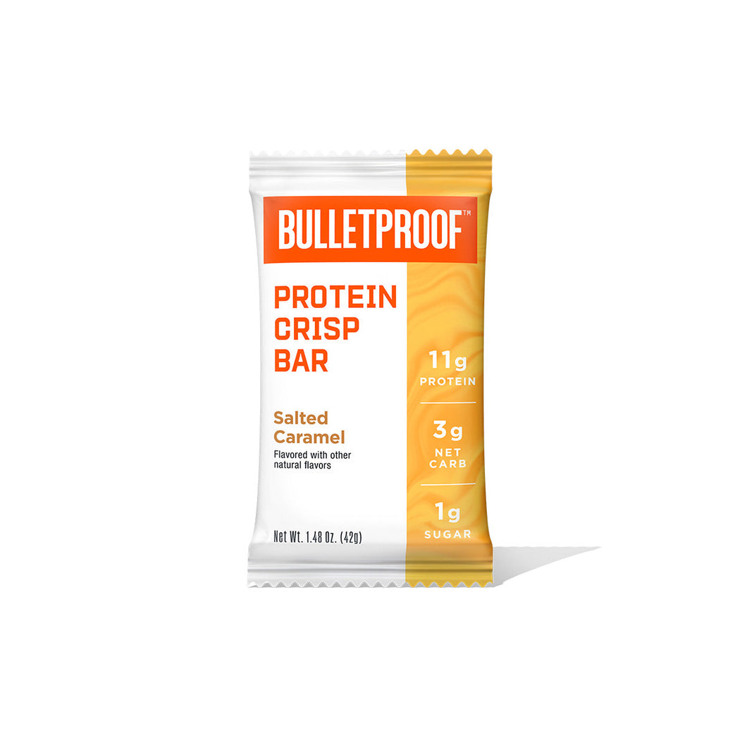 Bulletproof Protein Crisp Bar Salted Caramel 42g