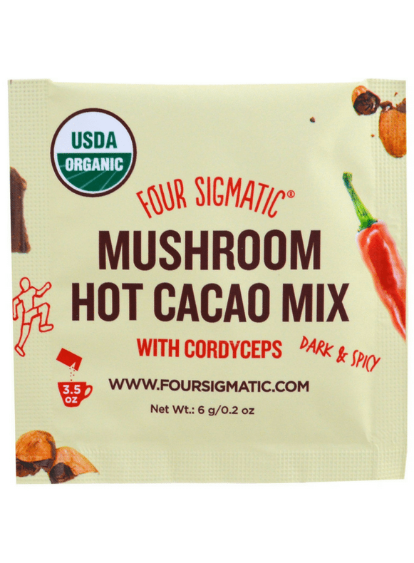 Four Sigmatic Hot Cacao Mix with Cordyceps 6g (single packet)