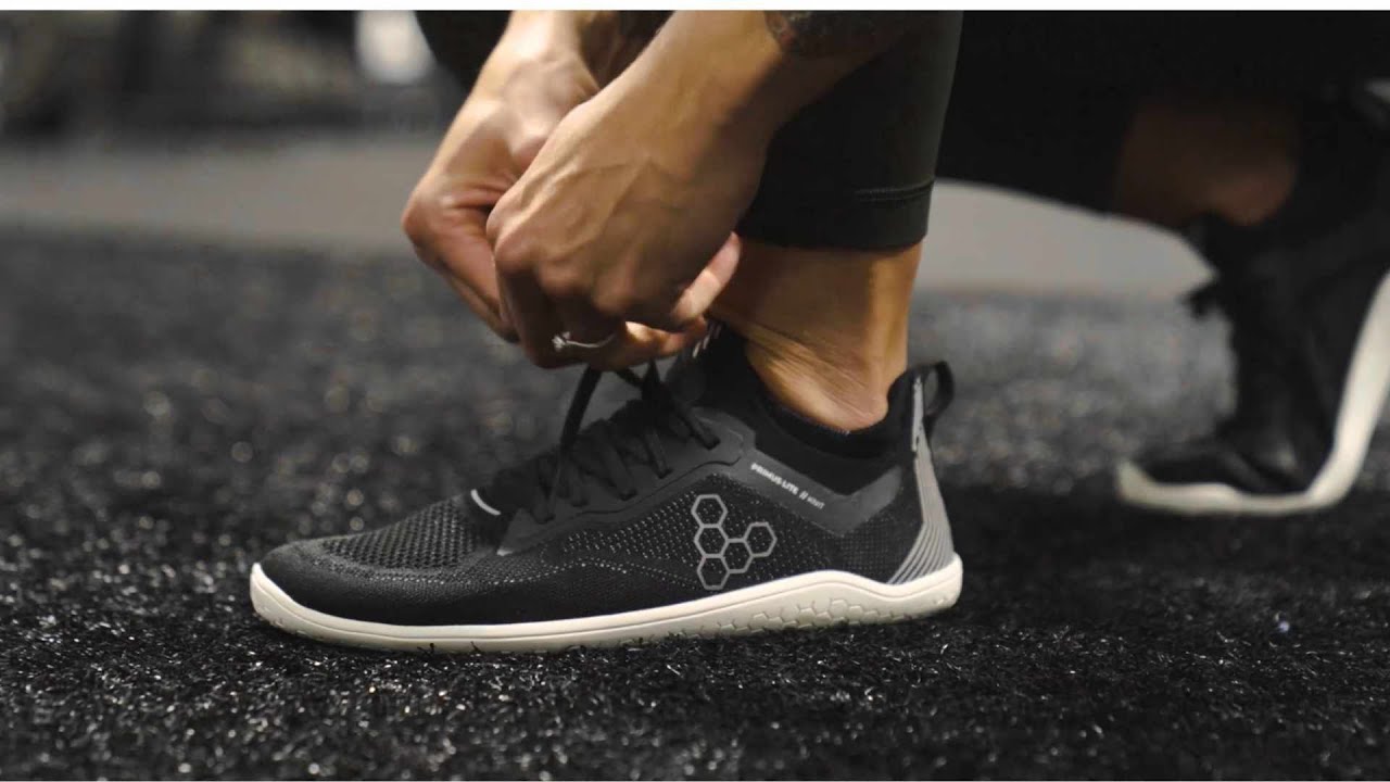 Vivobarefoot Primus Lite Knit Mens Barefoot Shoe Obsidian