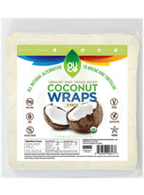 Load image into Gallery viewer, Nuco Organic Coconut Wraps 70g (5 wraps)