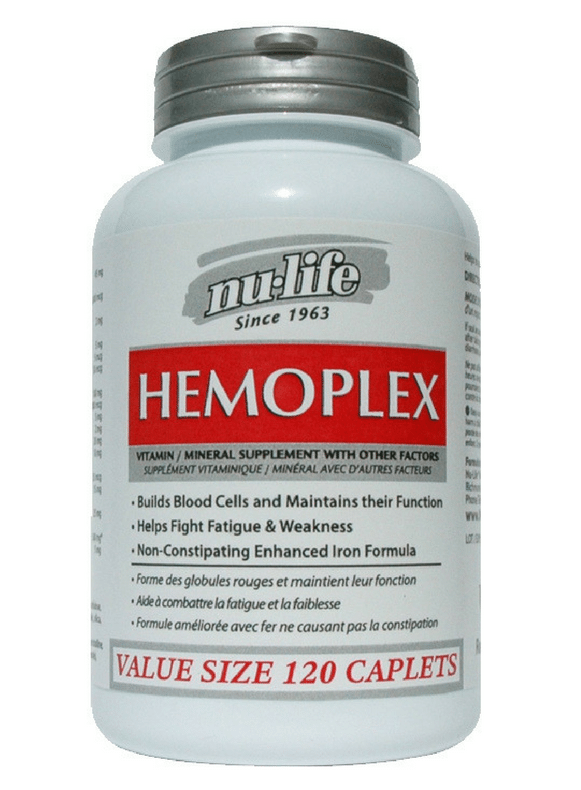 Nu-Life Hemoplex 120 caplets
