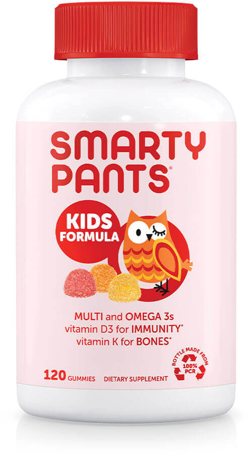SmartyPants Kids' Formula Multivitamin 120 gummies