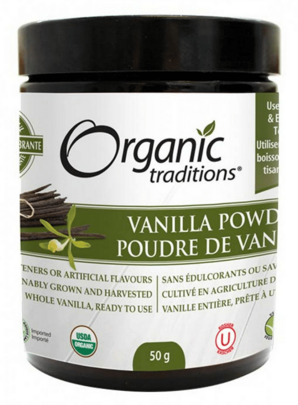 Organic Traditions Vanilla Powder 50g
