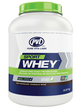 Load image into Gallery viewer, PVL Sport Whey Chocolate 2.27kg
