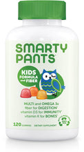 Load image into Gallery viewer, SmartyPants Kids Multivitamin with Fiber 120 gummies